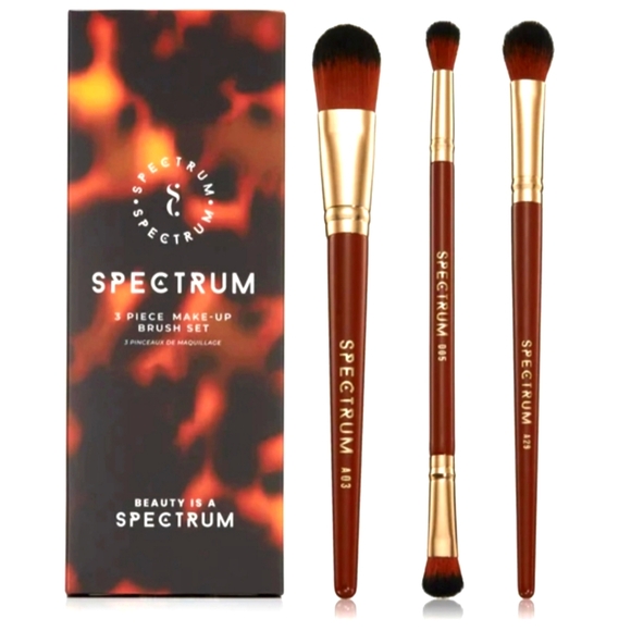 Pantherine 3 Piece Makeup Brush Set - Picture 2 of 3